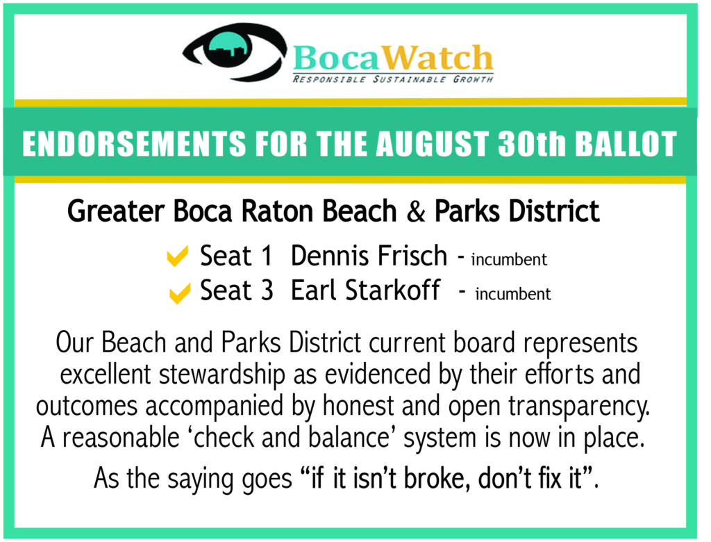 B & P endorsements
